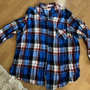 Torrid Plaid Button Up